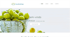 Desktop Screenshot of dhanvantari.com.br